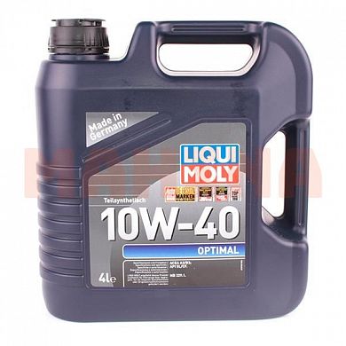 Масло моторное 10W-40 4L LIQUI MOLY OPTIMAL Лифан 620 Солано 10W-40