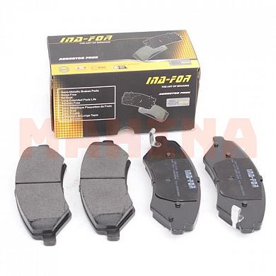 Колодки тормозные передние INA-FOR Чери Истар B14-6GN3501080BA