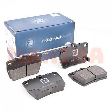 Колодки тормозные задние Q-FIX Чери Тиго T11-BJ3501080