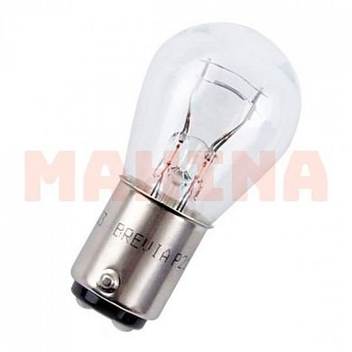 Лампа галогенная BREVIA (2 контакта белая) Лифан 620 Солано P21/5W 12V