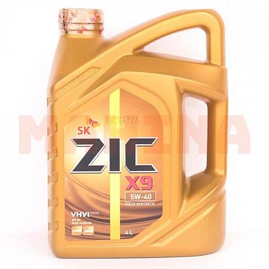 Масло моторное 5W-40 4L ZIC X9 Джили ФС 5W-40