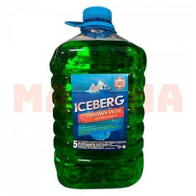 Омыватель стекол 5л АЙСБЕРГ зимний -25°C (яблоко) Бид Флаер зимний