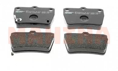 Колодки тормозные задние FERODO Чери Тиго T11-BJ3501080