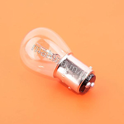 Лампа галогенная (2 контакта белая) Джили МК P21/5W 12V - mahina.in.ua