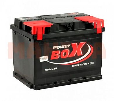 Аккумулятор PowerBox A1 60Ah/12V Euro (1) SLF060-01