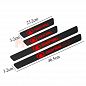 Защитные наклейки на пороги (карбон) Great Wall gw-carbon