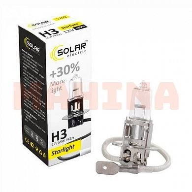 Лампа галогенная SOLAR Лифан 620 Солано PK22s 12V 55W