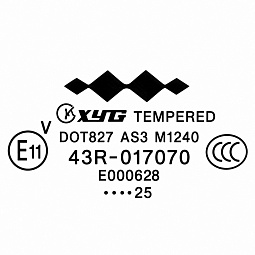 Стекло двери задней правой Бид Леопард 3 URE-6203109A - mahina.in.ua
