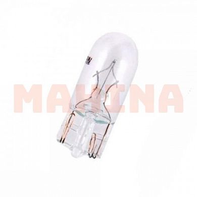Лампа безцокольная SOLAR W5W 12V 5W