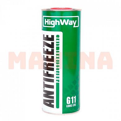 Антифриз 1L HIGHWAY зеленый Джили ФС -40