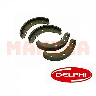 Колодки тормозные задние DELPHI Чери Амулет A11-3502170