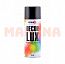 Краска-спрей акриловая NOWAX Decor Lux 9005 черный глянцевый, 450ml