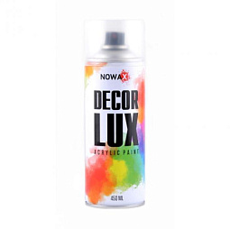 Лак-спрей акриловый Lux 9015 прозрачный, 450ml  NX48015 - mahina.in.ua
