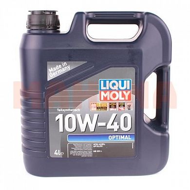 Масло моторное 10W-40 4L LIQUI MOLY OPTIMAL Бид Ф3 10W-40