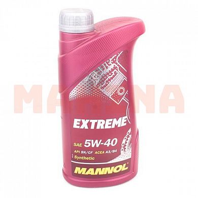 Масло моторное 5W-40 1L MANNOL EXTREME Чери Аризо 7 5W-40