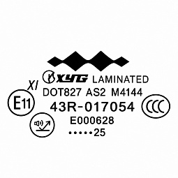 Стекло двери передней правой Бид Леопард 3 URE-6103109 - mahina.in.ua