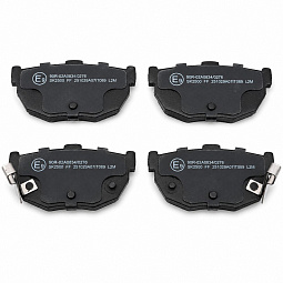 Колодки тормозные задние Джак Ж6 S3500L21167-50024 - mahina.in.ua