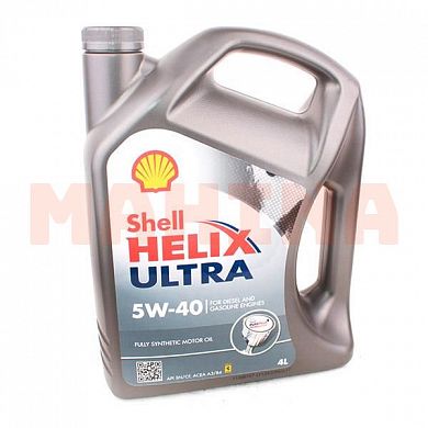 Масло моторное 5W-40 4L SHELL HELIX DIESEL ULTRA 5W-40