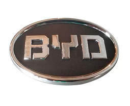 Эмблема крышки багажника "BYD" Бид С6 10535520-00 - mahina.in.ua