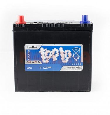 Аккумулятор Topla Energy 55Ah/12V Japan (1) Джили МК Кросс (МК-2) 55Ah/12V