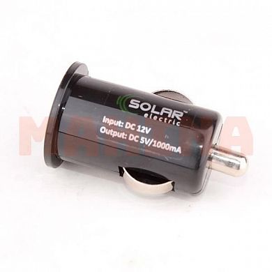 Зарядное устройство USB в прикуриватель SOLAR LS405