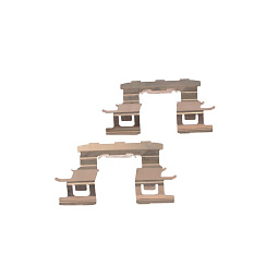 Пружина тормозных колодок передних (ком-кт на 1 суппорт) Джили ГЦ6 1014001001 - mahina.in.ua