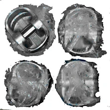Поршень с пальцем STD (ком-кт 4 шт) МГ350 (Морис Гараж) 10050893 - mahina.in.ua