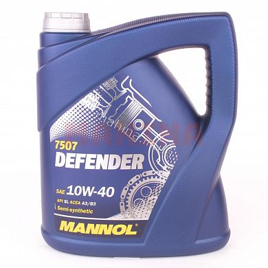 Масло моторное 10W-40 4L MANNOL DEFENDER Чери Тигго 7 (T15) 10W-40