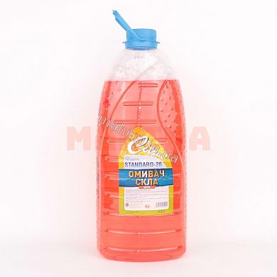 Омыватель стекол 4л STANDART DK зимний -20°C (цитрус) Чери Тигго 2 (A13T) зимний