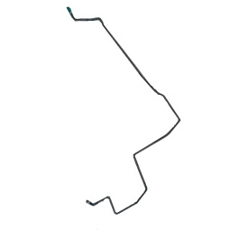 Трубка тормозная №1 Бид Ф3 BYDF3-3506010 - mahina.in.ua