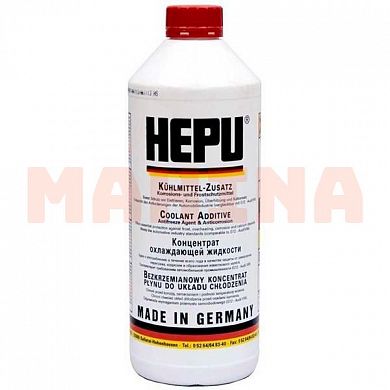 Антифриз концентрат 1.5L HEPU G12 красный Грейт Вол Сейф (Сафе)