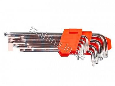Набор ключей шестигранных удлиненных LAVITA TORX L-образных 9 шт LA 511600