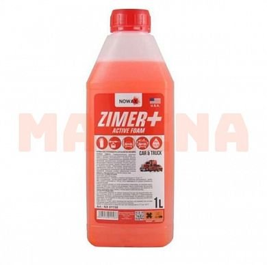 Активная пена для безконтактной мойки (концентрат) NOWAX Zimer+Active Foam 1L NX01158