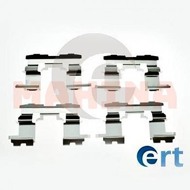 Пружина тормозных колодок передних (ком-кт на 2 суппорта) ERT Бид Ф3 10375093-01
