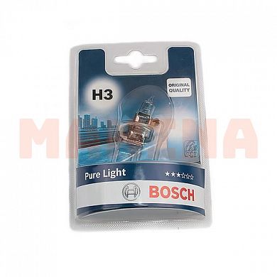 Лампа галогенная BOSCH PURE LIGHT Джили ФС PK22s 12V 55W