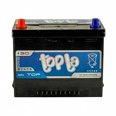 Аккумулятор Topla Energy 70Ah/12V Japan (1) Чери Тигго 7 (T15) 70Ah/12V