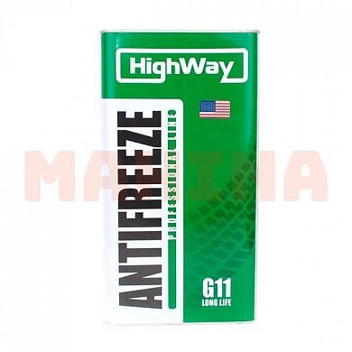 Антифриз 5L HIGHWAY зеленый Джили СК -40