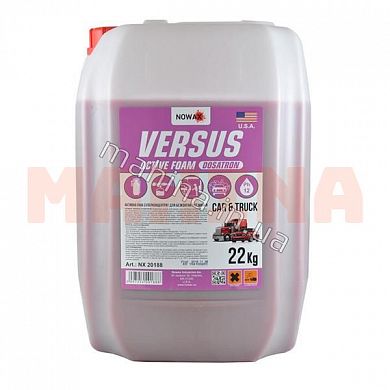 Активная пена для безконтактной мойки (концентрат) NOWAX VERSUS DOSATRON ACTIVE FOAM 22kg NX20188