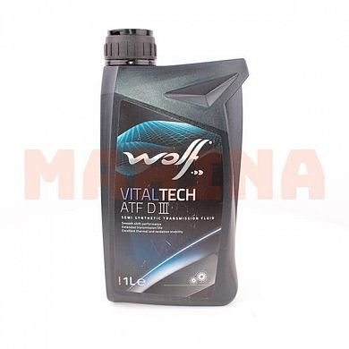 Масло для АКПП и ГУР 1L WOLF VITALTECH ATF Бид Флаер Dexron