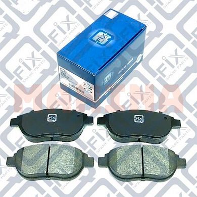 Колодки тормозные передние Q-FIX Джили Эмгранд 7 1064001724