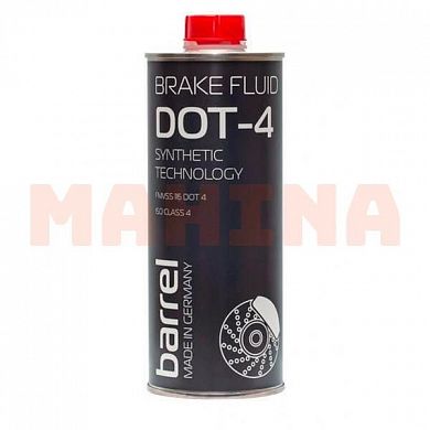 Тормозная жидкость 0.5L BARREL Бид Ф6 DOT-4