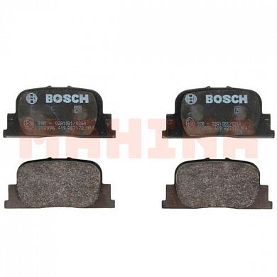 Колодки тормозные задние BOSCH Бид Г3 10375094-00