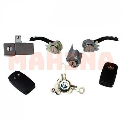 Комплект ключей и личинок Чери Тигго T11-8CB6105P2