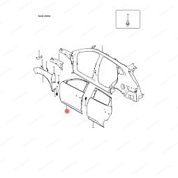 Дверь передняя левая Бид Сонг Плюс SA3F-6101010/70 - mahina.in.ua