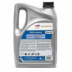 Масло моторное 10W-40 4L QUARTZ 7000 ENERGY Бид Г3 10W-40 - mahina.in.ua