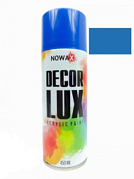 Краска-спрей акриловая Decor Lux 5015 голубой, 450ml  NX48032 - mahina.in.ua