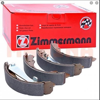 Колодки тормозные задние ZIMMERMANN Чери Амулет A11-3502170