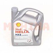 Масло моторное 5W-30 4L SHELL HELIX HX8 Джили СК