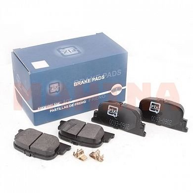 Колодки тормозные задние Q-FIX Лифан 620 Солано SB35002