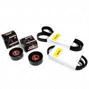 Комплект приводных ремней и роликов (пластик) Chery A13 (ZAZ Forza) INA-FOR